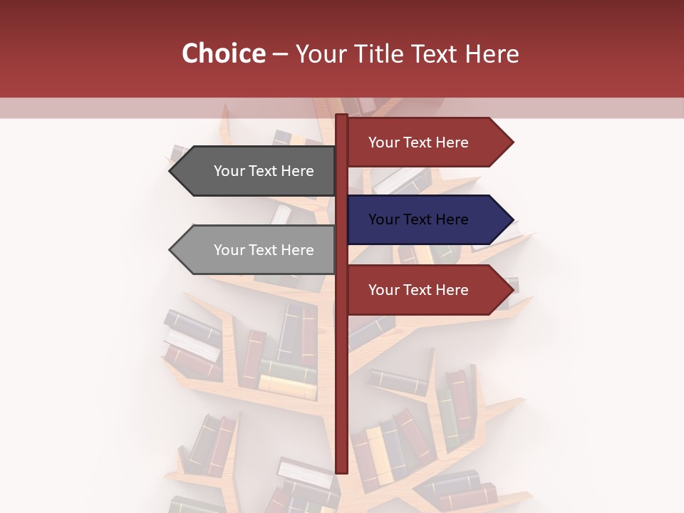 Dictionary Open White PowerPoint Template