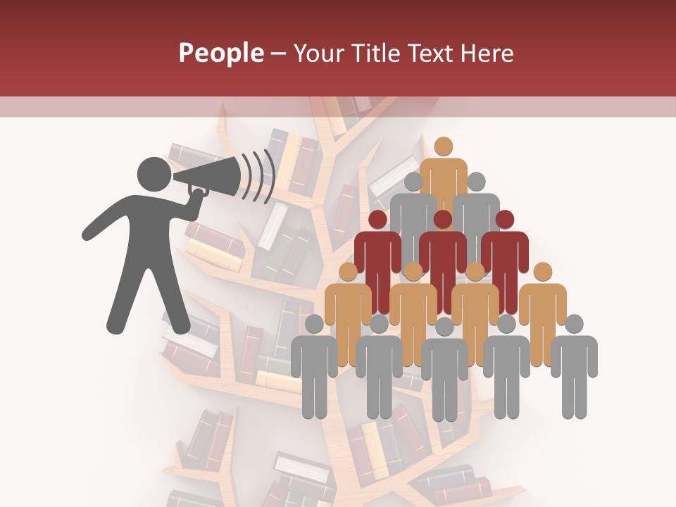 Dictionary Open White PowerPoint Template