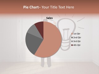 Education Businessman Sketch PowerPoint Template