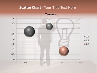 Education Businessman Sketch PowerPoint Template