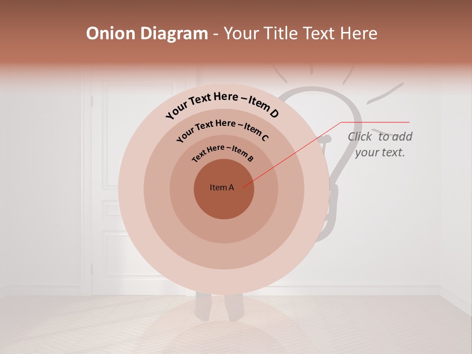 Education Businessman Sketch PowerPoint Template
