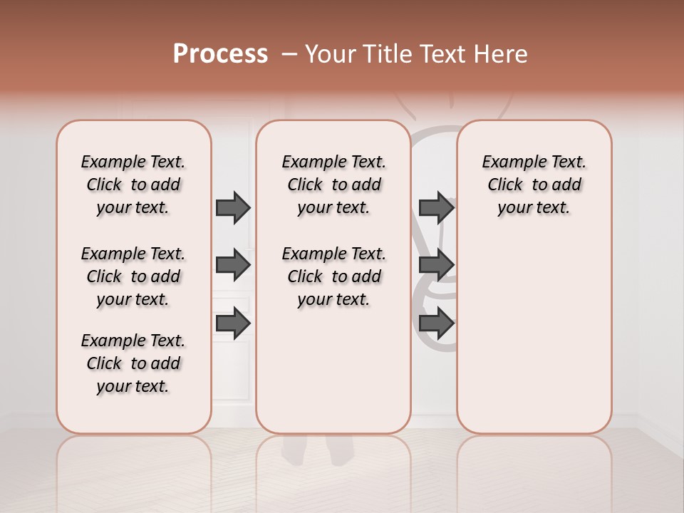 Education Businessman Sketch PowerPoint Template