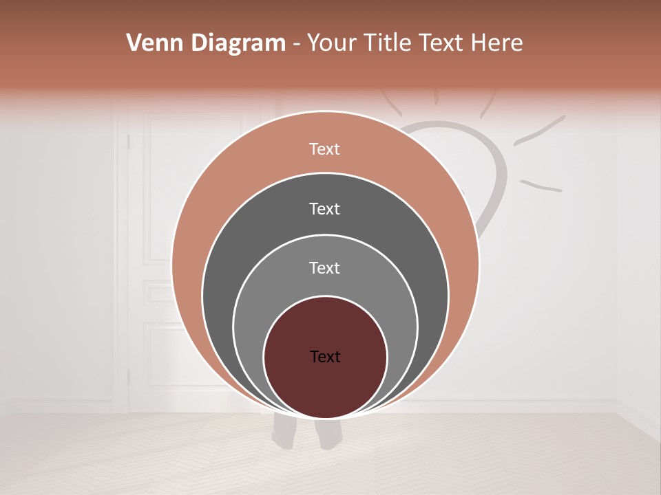 Education Businessman Sketch PowerPoint Template