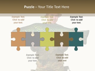 Trout Fishing Gone Fishing Vacations PowerPoint Template