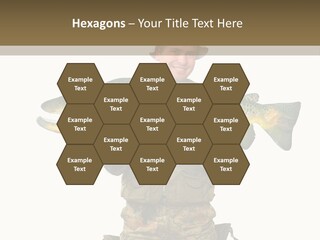 Trout Fishing Gone Fishing Vacations PowerPoint Template