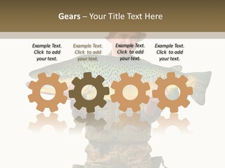 Trout Fishing Gone Fishing Vacations PowerPoint Template