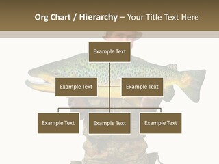 Trout Fishing Gone Fishing Vacations PowerPoint Template