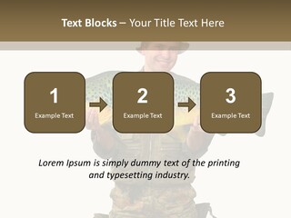 Trout Fishing Gone Fishing Vacations PowerPoint Template