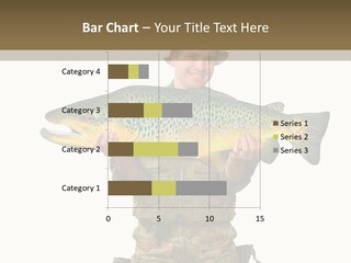 Trout Fishing Gone Fishing Vacations PowerPoint Template