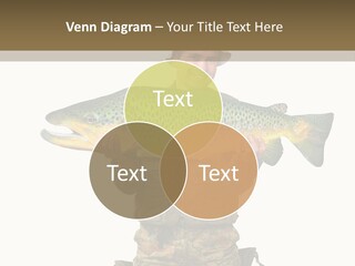 Trout Fishing Gone Fishing Vacations PowerPoint Template