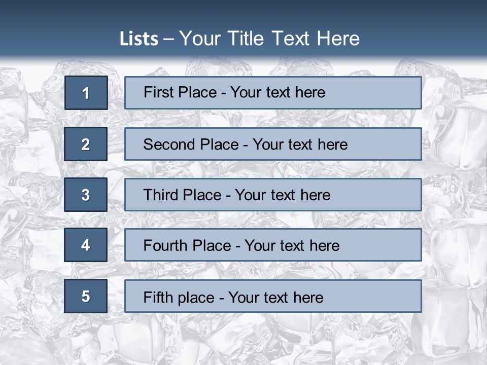 Cool Fresh Transparent PowerPoint Template