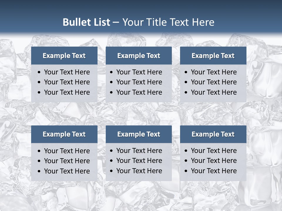 Cool Fresh Transparent PowerPoint Template