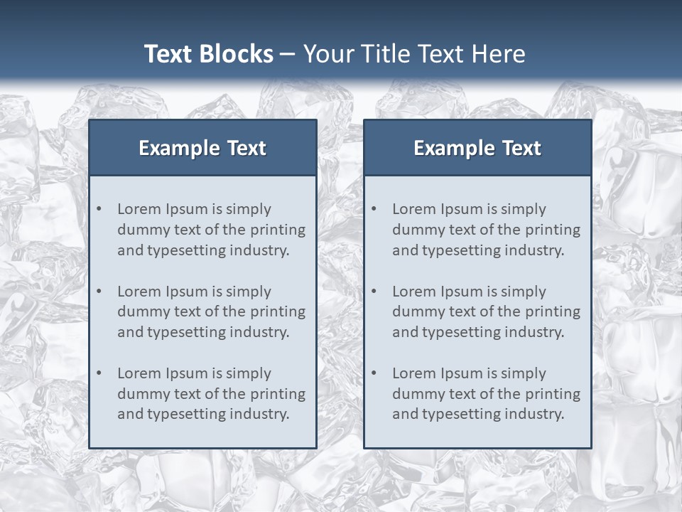 Cool Fresh Transparent PowerPoint Template