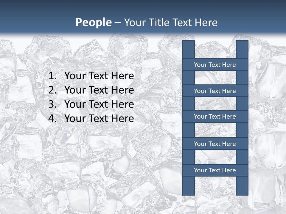 Cool Fresh Transparent PowerPoint Template