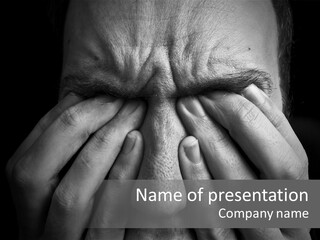 Problem Person Suffer PowerPoint Template