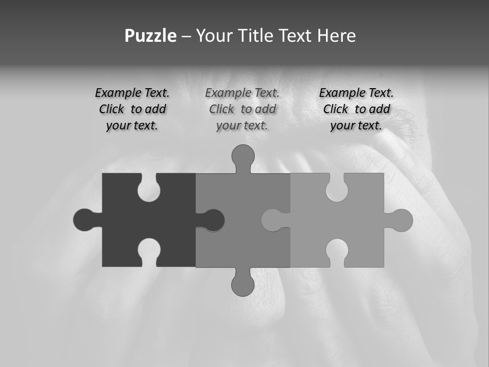 Problem Person Suffer PowerPoint Template