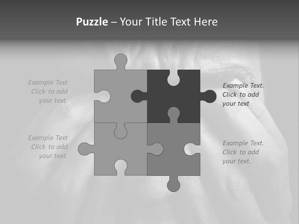 Problem Person Suffer PowerPoint Template