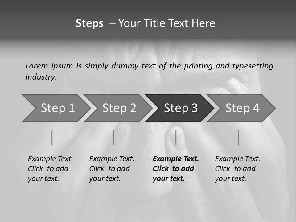 Problem Person Suffer PowerPoint Template
