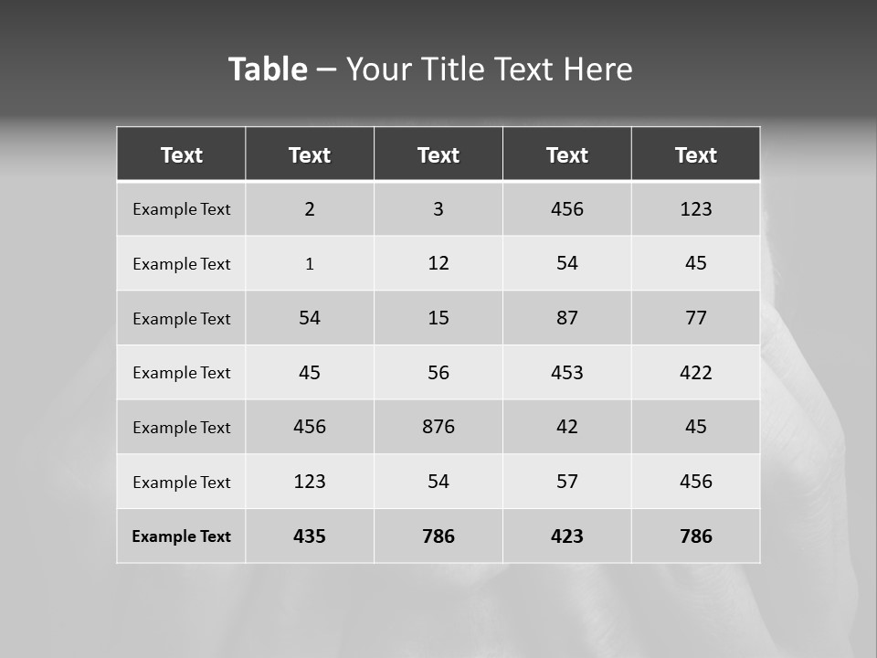 Problem Person Suffer PowerPoint Template