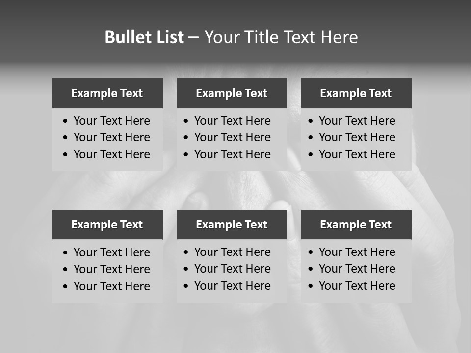 Problem Person Suffer PowerPoint Template