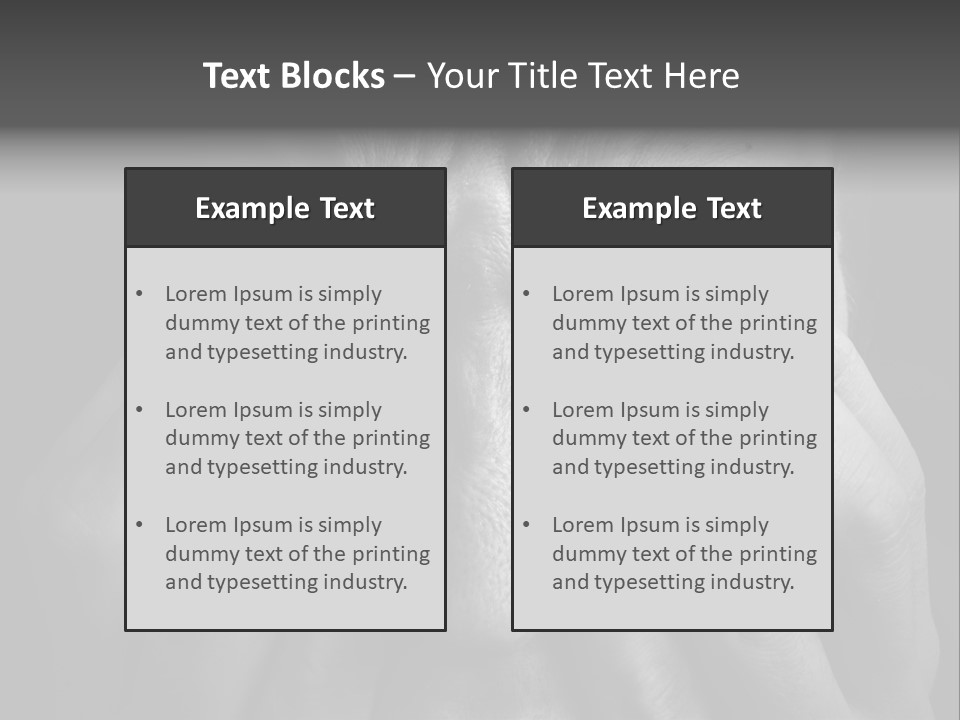 Problem Person Suffer PowerPoint Template