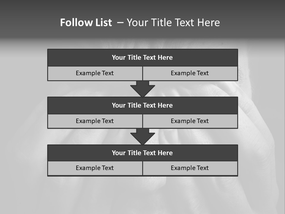 Problem Person Suffer PowerPoint Template