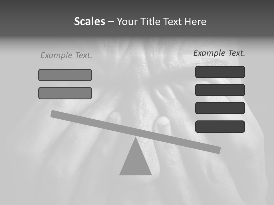 Problem Person Suffer PowerPoint Template