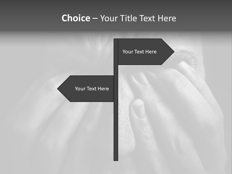 Problem Person Suffer PowerPoint Template