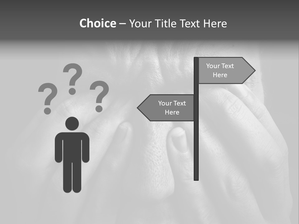 Problem Person Suffer PowerPoint Template