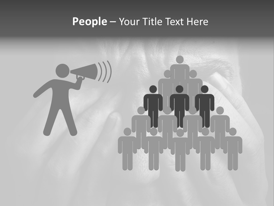 Problem Person Suffer PowerPoint Template