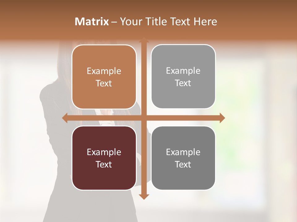 Ceo Girl Natural PowerPoint Template