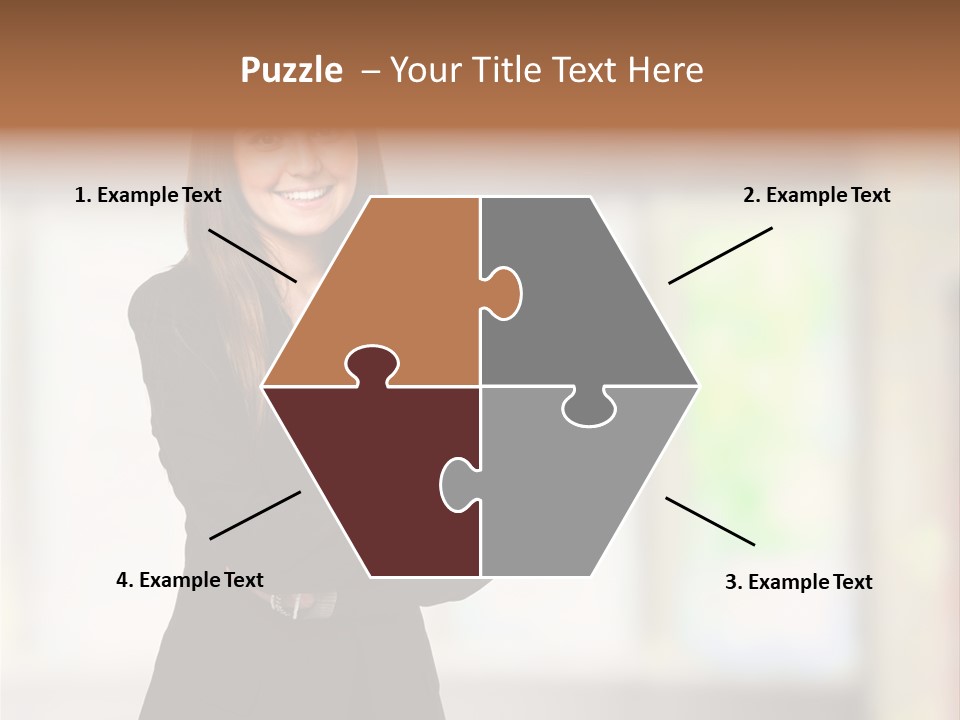 Ceo Girl Natural PowerPoint Template