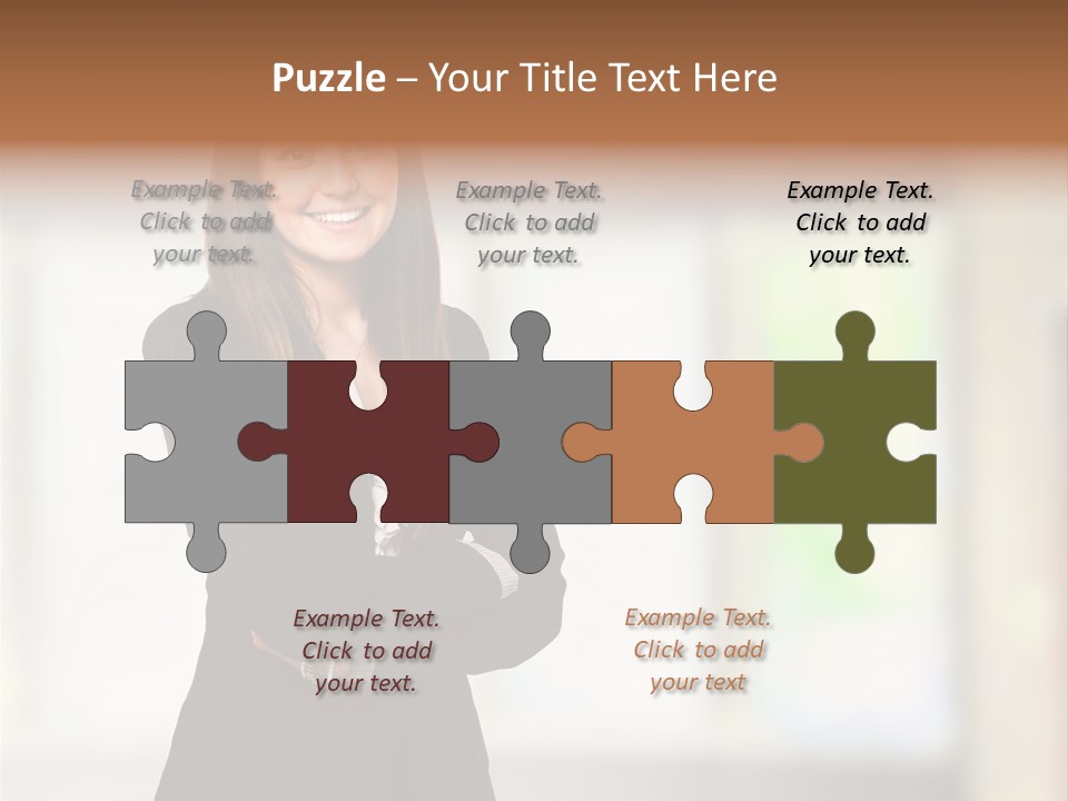 Ceo Girl Natural PowerPoint Template