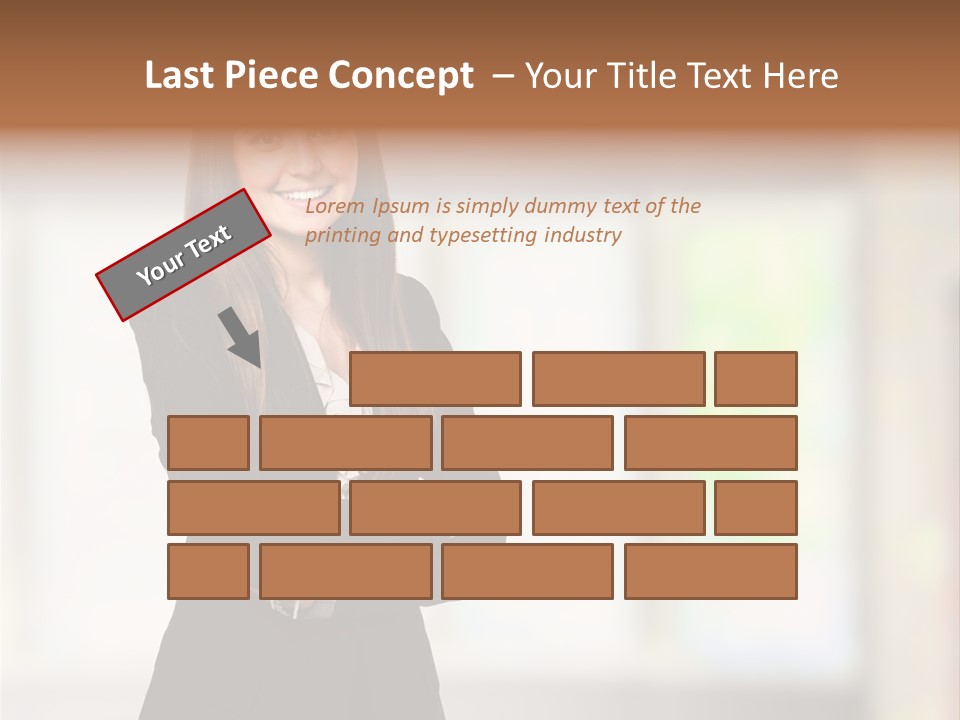 Ceo Girl Natural PowerPoint Template