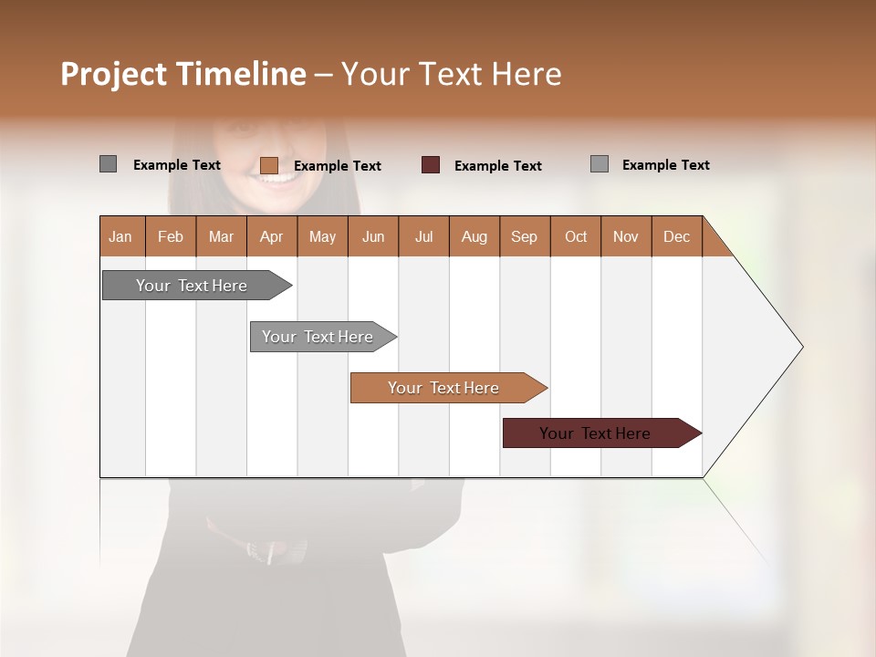 Ceo Girl Natural PowerPoint Template