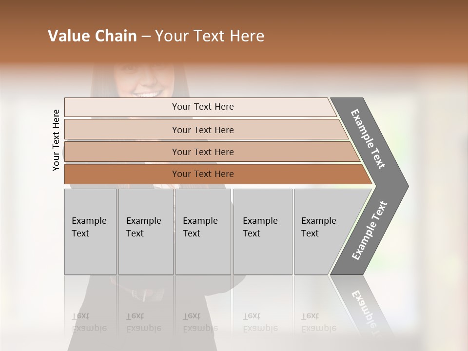 Ceo Girl Natural PowerPoint Template