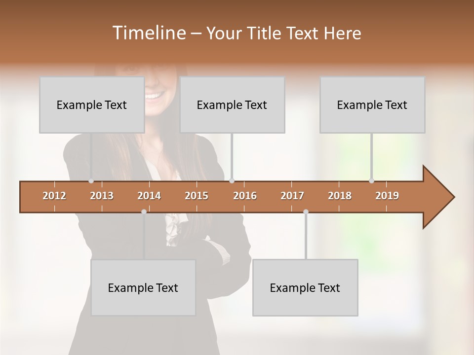 Ceo Girl Natural PowerPoint Template