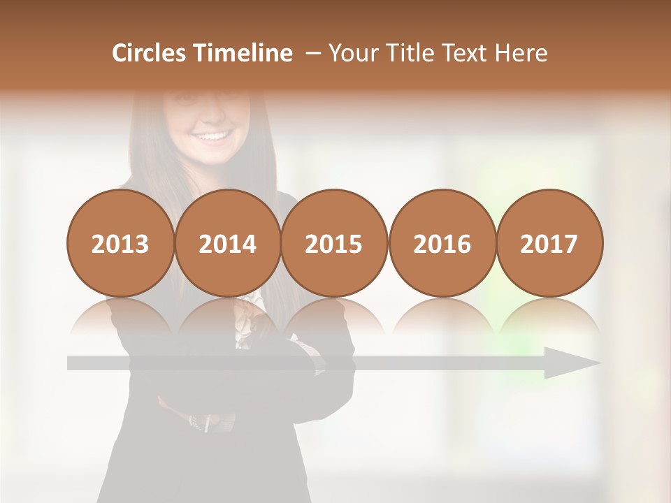 Ceo Girl Natural PowerPoint Template