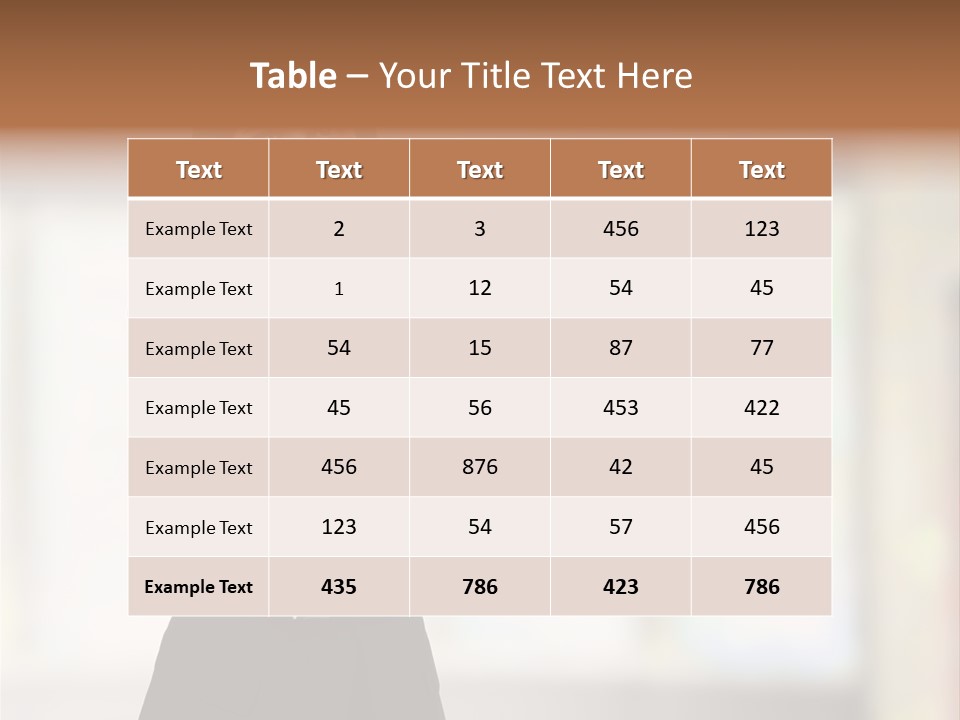 Ceo Girl Natural PowerPoint Template