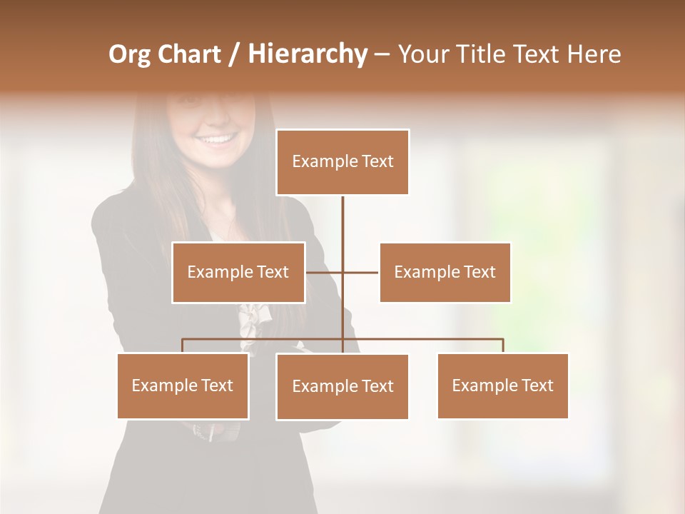 Ceo Girl Natural PowerPoint Template