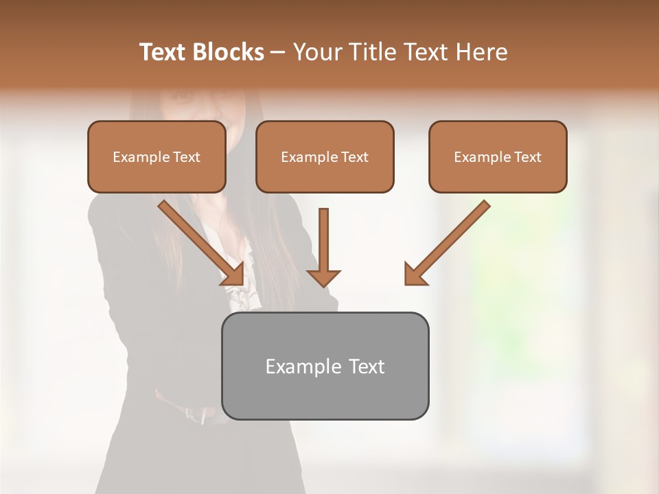 Ceo Girl Natural PowerPoint Template