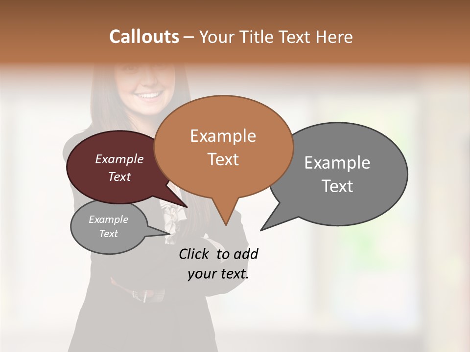 Ceo Girl Natural PowerPoint Template