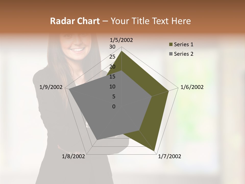 Ceo Girl Natural PowerPoint Template