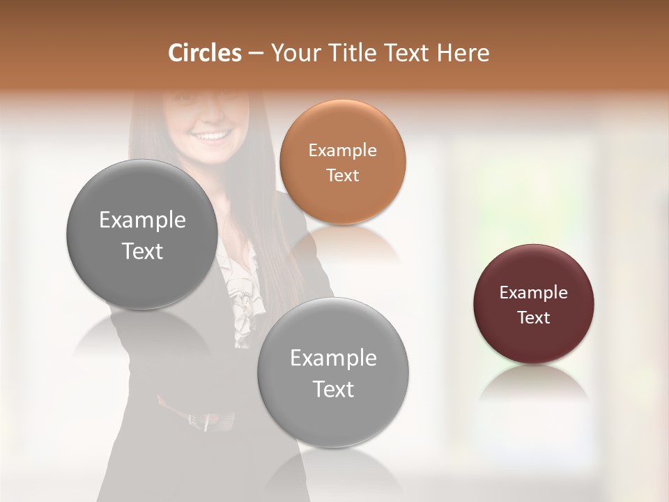 Ceo Girl Natural PowerPoint Template