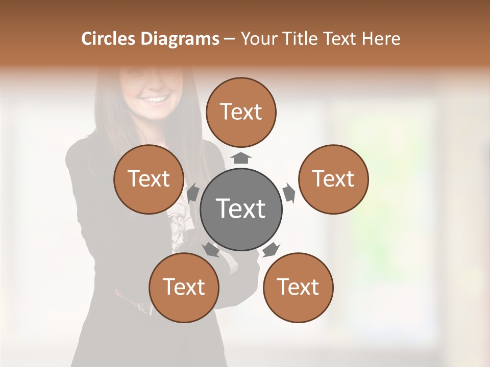 Ceo Girl Natural PowerPoint Template