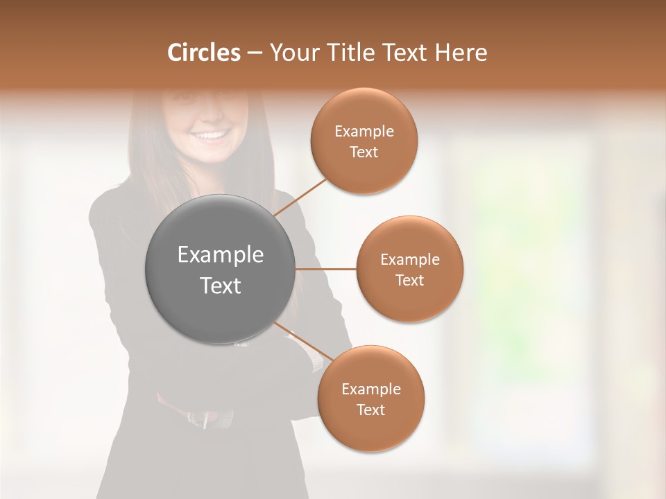 Ceo Girl Natural PowerPoint Template