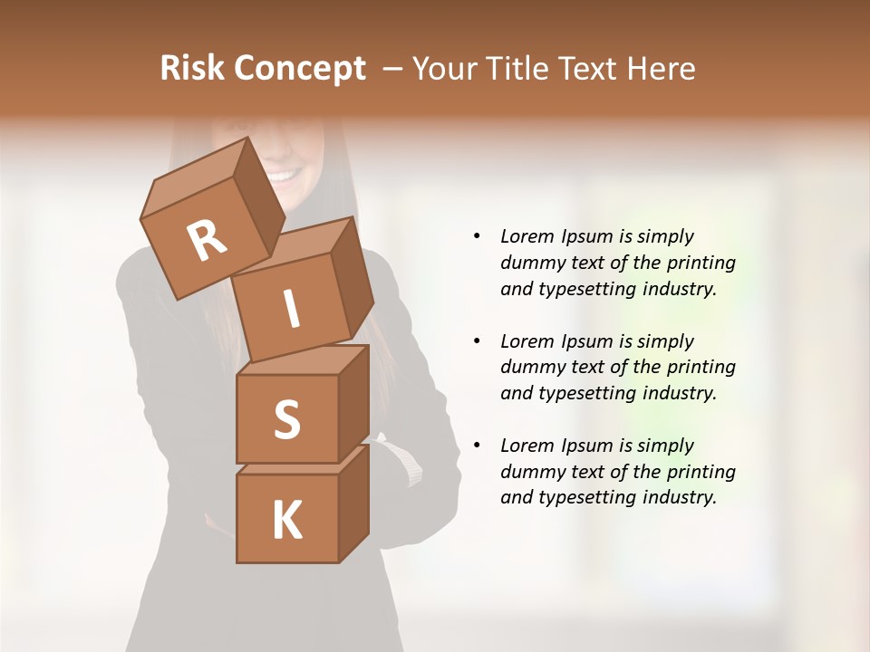 Ceo Girl Natural PowerPoint Template