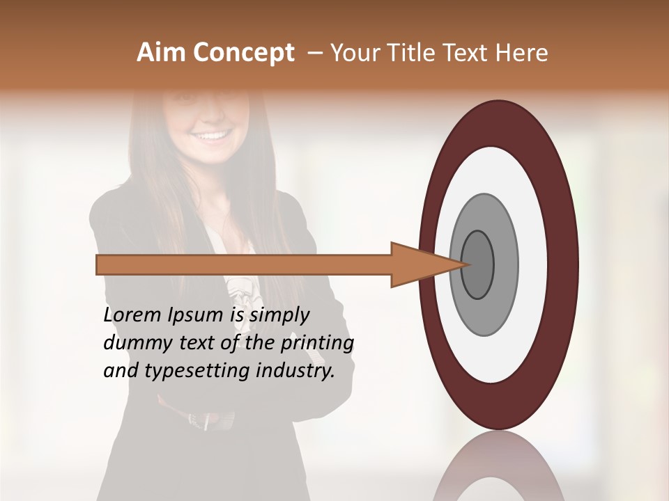 Ceo Girl Natural PowerPoint Template