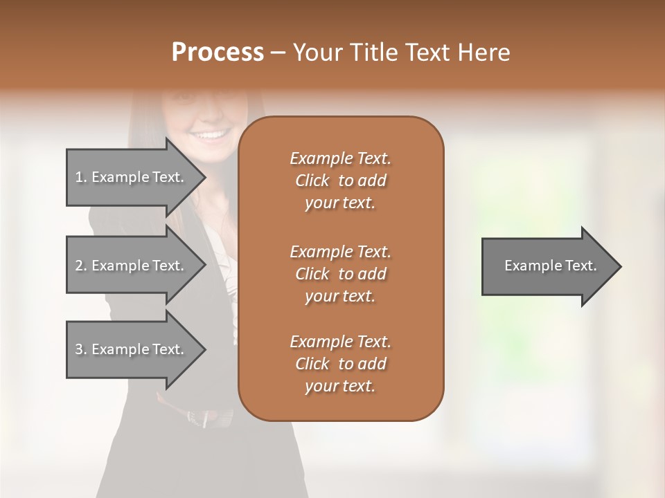 Ceo Girl Natural PowerPoint Template