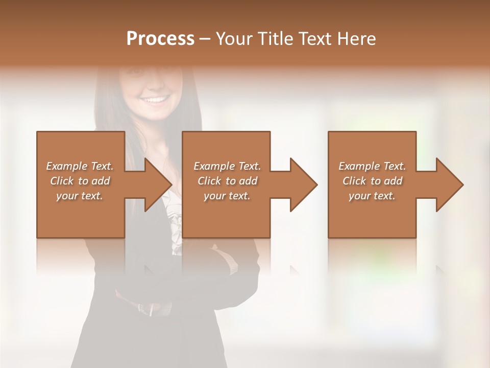 Ceo Girl Natural PowerPoint Template